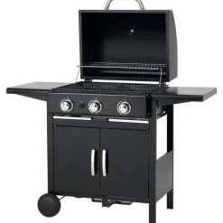 Gasgrill 'Mayfield 3' schwarz 127 x 103 x 58 cm
