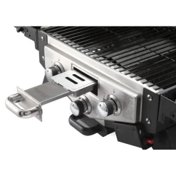 Gasgrill 'Medison' silbern 118,5 x 52 x 38 cm
