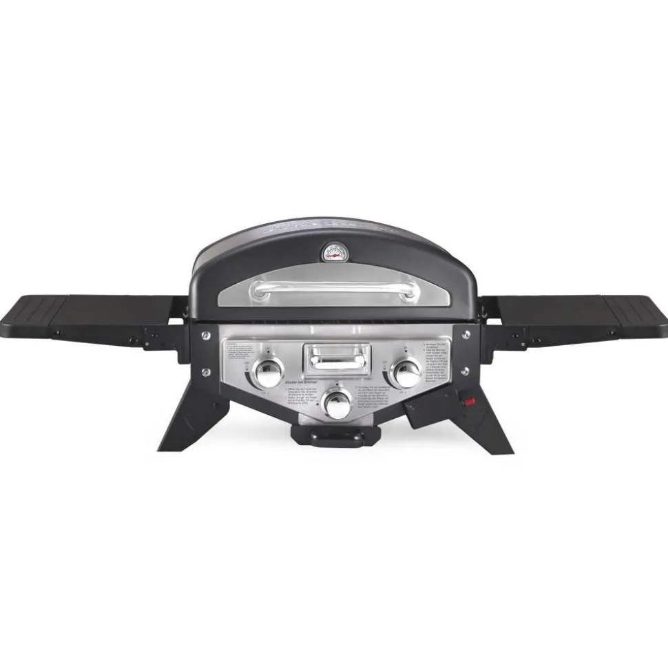 Gasgrill 'Medison' silbern 118,5 x 52 x 38 cm