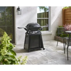 Gasgrill mit Rollwagen 'Q2200N' schwarz