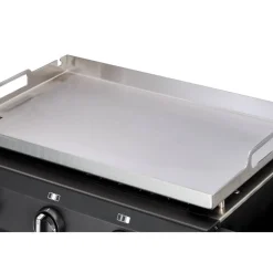 Gasgrill 'Plancha Amaro' schwarz 138,5 x 99 x 58 cm