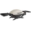 Gasgrill 'Q 2000' silbern 130,6 x 36,9 x 49,6 cm