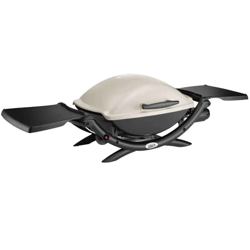 Gasgrill 'Q 2000' silbern 130,6 x 36,9 x 49,6 cm