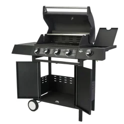 Gasgrill 'San Angelo' schwarz 110 x 120 x 48 cm