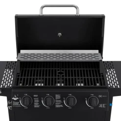 Gasgrill 'San Jose' schwarz 114 x 101,5 x 51 cm