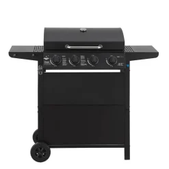 Gasgrill 'San Jose' schwarz 114 x 101,5 x 51 cm