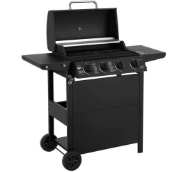 Gasgrill 'San Jose' schwarz 114 x 101,5 x 51 cm