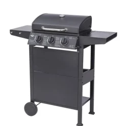 Gasgrill 'San Jose' schwarz 104 x 101,5 x 51 cm