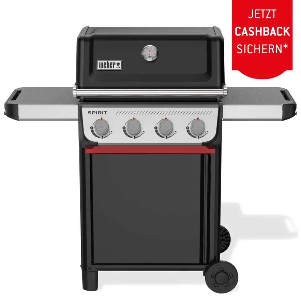 Gasgrill 'Spirit E-410' schwarz