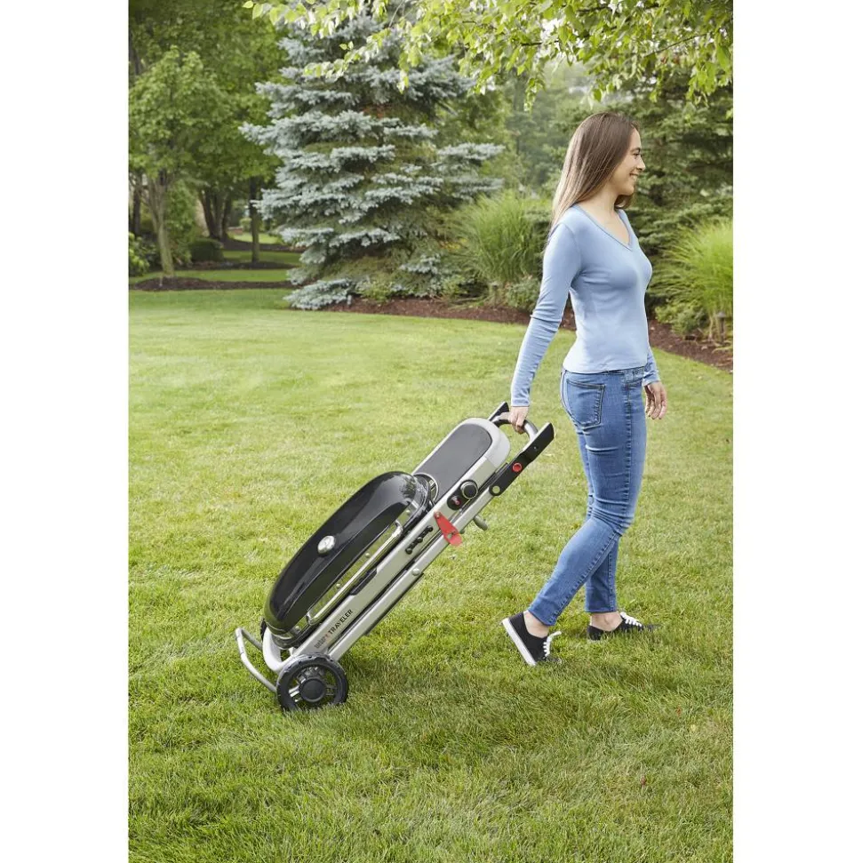 Gasgrill 'Traveler' schwarz 105 x 100 x 55 cm