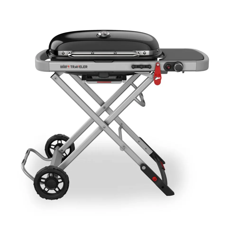 Gasgrill 'Traveler' schwarz 105 x 100 x 55 cm
