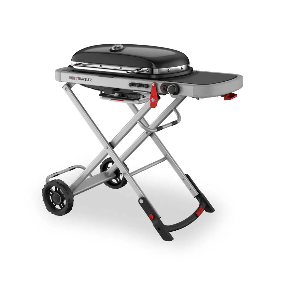 Gasgrill 'Traveler' schwarz 105 x 100 x 55 cm