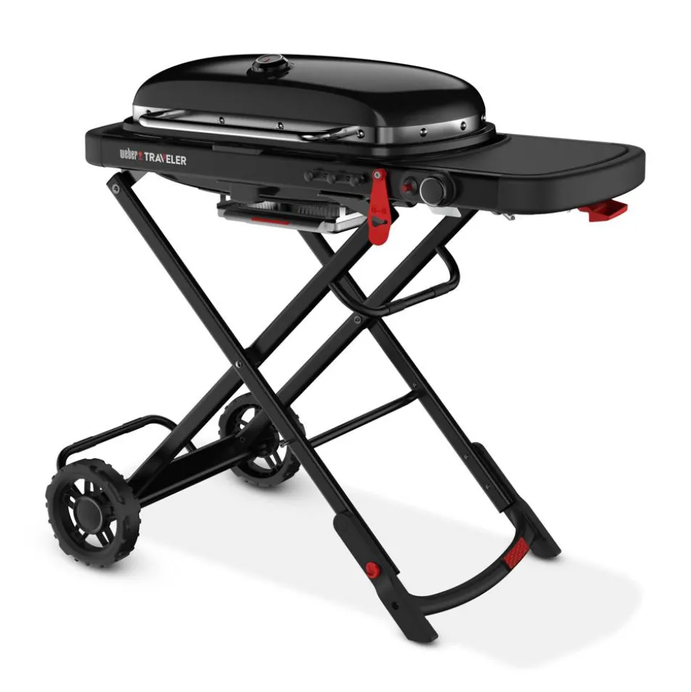 Gasgrill 'Traveler, Stealth Edition' schwarz 110,8 x 94,5 x 58,4 cm