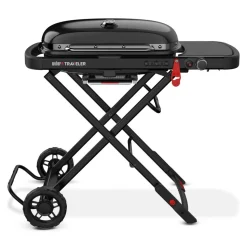 Gasgrill 'Traveler, Stealth Edition' schwarz 110,8 x 94,5 x 58,4 cm