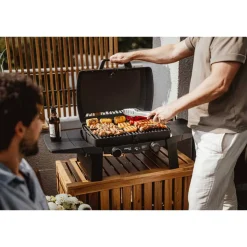 Gasgrill 'Urban Pro II' schwarz, grau 94 x 36 x 42 cm