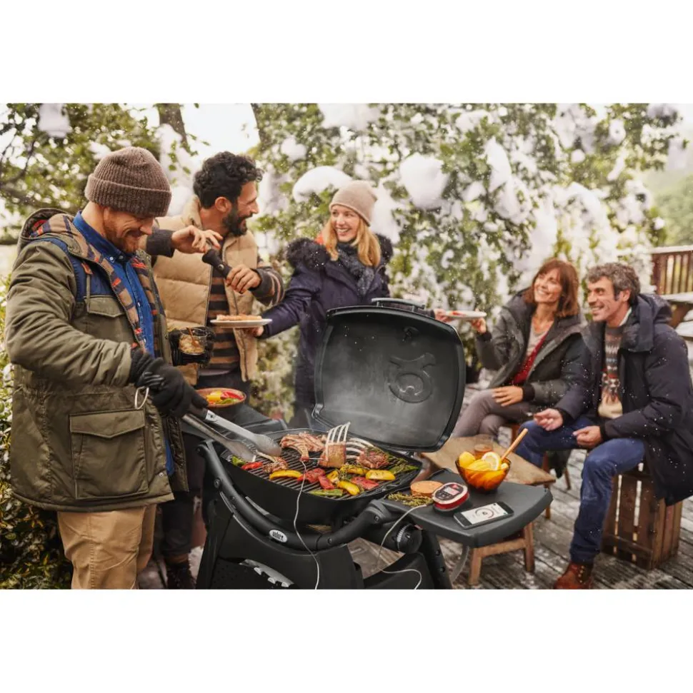 Gasgrill 'Weber Q' schwarz 80 x 68 x 48 cm