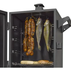 Gasgrill-Smoker 'Portland XL' schwarz 64 x 127,5 x 50 cm
