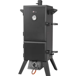 Gasgrill-Smoker 'Portland XL' schwarz 64 x 127,5 x 50 cm