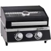 Gas-Tischgrill 'Videro G2-P' schwarz 45 x 45 x 34,7 cm