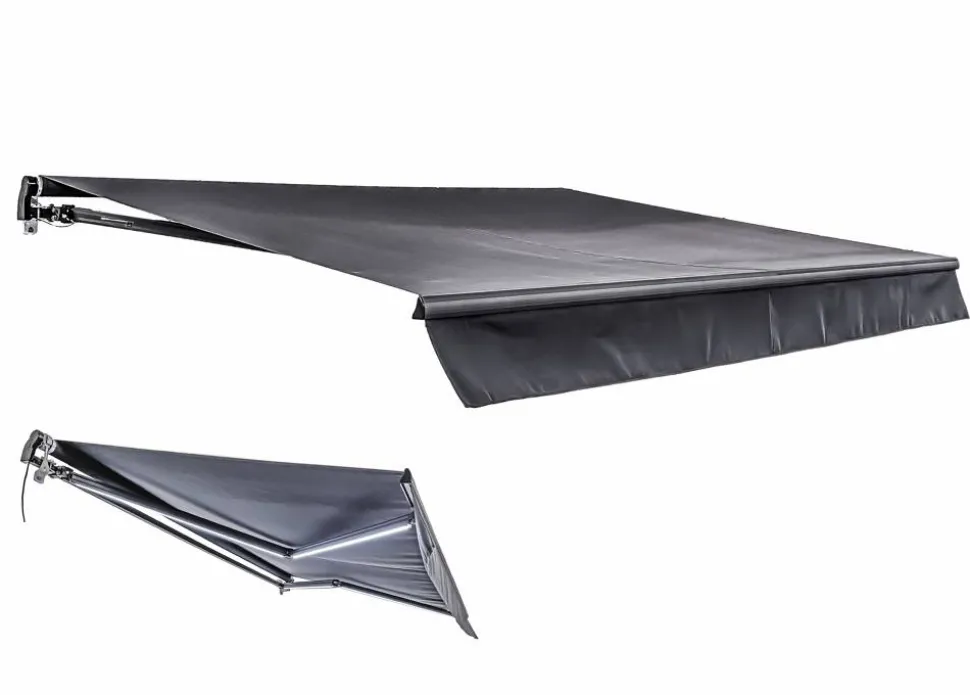 Gelenkarmmarkise mit Volant 295 x 200 cm