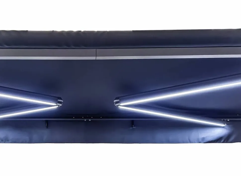 Gelenkarmmarkise mit Volant 295 x 200 cm