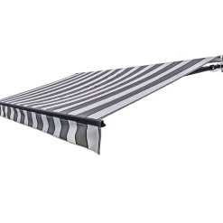 Gelenkarmmarkise mit Volant 395 x 250 cm