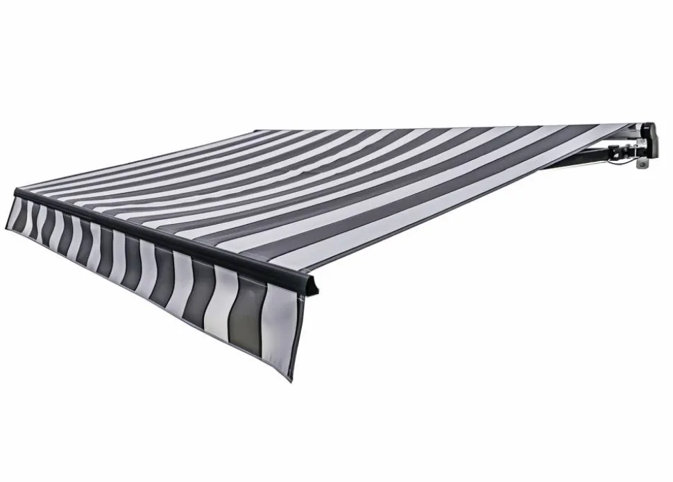 Gelenkarmmarkise mit Volant 495 x 300 cm