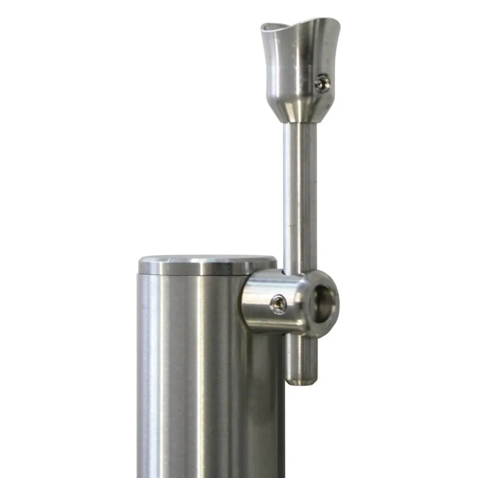 Geländerkopf mit Halter E72 Ø 42 mm