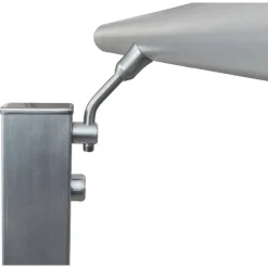 Geländerset 'CB2' Aluminium eloxiert Bodenmontage 1500 mm
