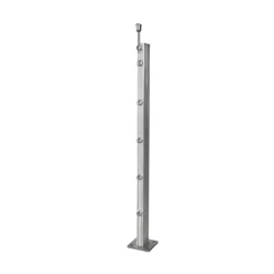 Geländerstab 'B111' CubeRail Aluminium eloxiert 30/60 x 820 mm