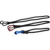 Gepäckspannerset mit Karabiner 60, 80 und 100 cm