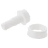 Geräteanschluss Kunststoff weiß 1 1/2" IG x 3/4" T