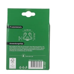 Gerätehalter Stahl verzinkt Ø 3,5 cm 5 Stück