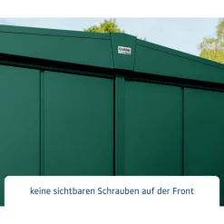 Gerätehaus 'Elegant-S Typ 1' moosgrün 238 x 107,8 cm, mit Einzeltür