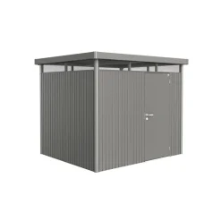 Gerätehaus 'HighLine 3' 275 x 235 cm Quarzgrau metallic
