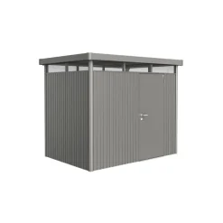 Gerätehaus 'HighLine 2' 275 x 195 cm Quarzgrau metallic