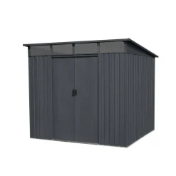 Gerätehaus 'Lightline' anthrazit 239 x 194 x 202 cm