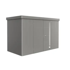 Gerätehaus 'Neo 1D' quarzgrau-metallic 348 x 180 cm mit Doppeltür