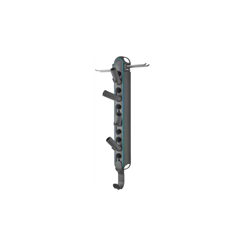 Geräteleiste 'combisystem Flex' dunkelgrau/türkis 49,6 cm