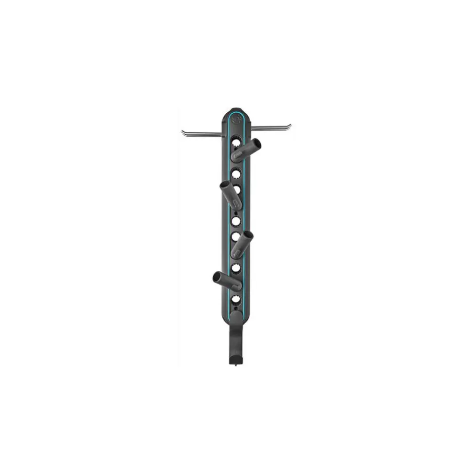 Geräteleiste 'combisystem Flex' dunkelgrau/türkis 49,6 cm