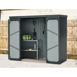 Geräteschrank Größe 2 anthrazit 226 x 81 x 180 cm