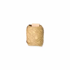 Geschenkband 'Nature Pack Glimmer' Baumwolle rot/gold 12 m