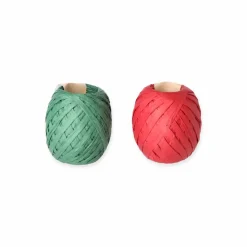 Geschenkband 'Nature Raffia' Raffiabast grün 30 m