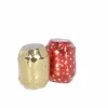 Geschenkband-Set rot/goldfarben 20 m x 10 mm