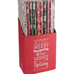 Geschenkpapier bunt sortiert