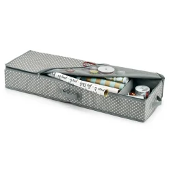 Geschenkpapier-Organizer grau 15 x 30 x 90 cm