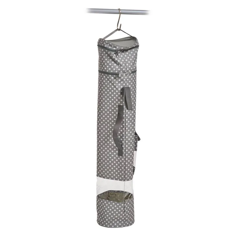 Geschenkpapier-Organizer grau Ø 17 x 85 x 17 cm