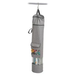 Geschenkpapier-Organizer grau Ø 17 x 85 x 17 cm