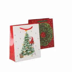 Geschenktasche bunt 18 x 21 x 8 cm