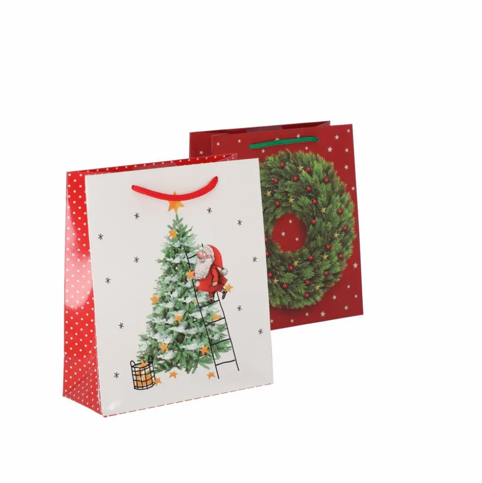 Geschenktasche bunt 18 x 21 x 8 cm